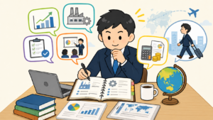 海外赴任前に専門用語や業界用語の十分な準備が必要